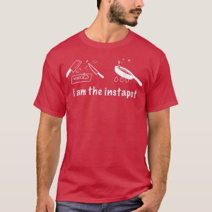 Camiseta Design Engraçado Eu sou o Instapot