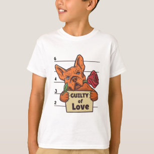 Camiseta design engraçado para amantes de bulldog francês