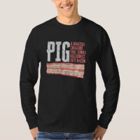 Design Engraçado Para Bacon Transforma Vegetais Em