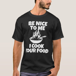 Camiseta Design Engraçado Para Homens Cozinhar Para Mulhere
