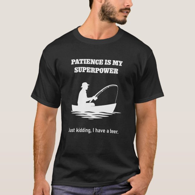 Camiseta Design engraçado para pavimentação de pesca (Frente)