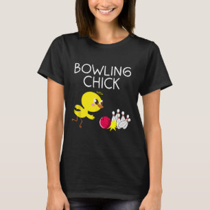 Camiseta Design Engraçado Para Raparigas Bowler Bowlin