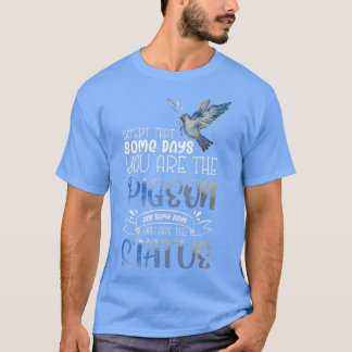 Camiseta Design Engraçado Pigeon Lover para o Pássaro 1