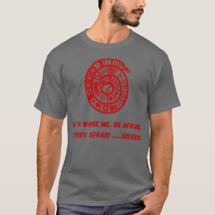 Camiseta Design Engraçado Red Rattle