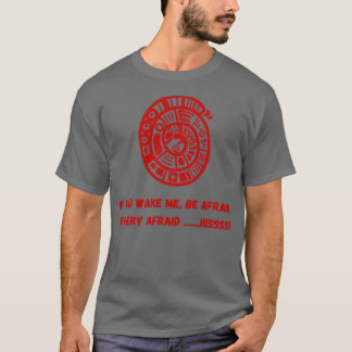Camiseta Design Engraçado Red Rattle