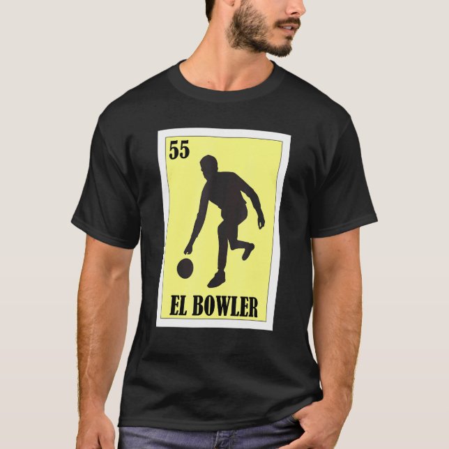 Camiseta Design Espanhola - Loteria Mexicana El Bowler (Frente)