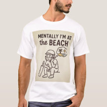 Camiseta design estilo praia