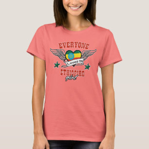 Camiseta Design etíope do t-shirt