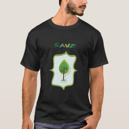 Camiseta Design Evergreen Amiga do Ambiente