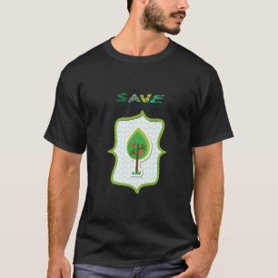 Camiseta Design Evergreen Amiga do Ambiente