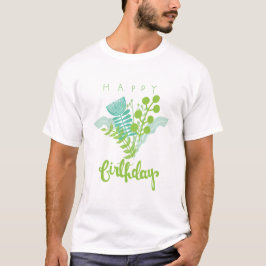 Camiseta Design Evergreen personalizado para aniversários