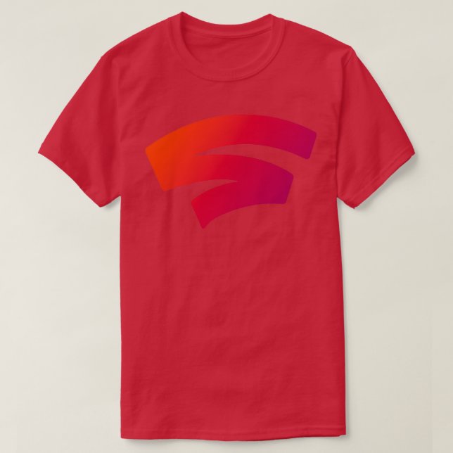 Camiseta Design exclusivo do Google Stadia Merchandise (Frente do Design)