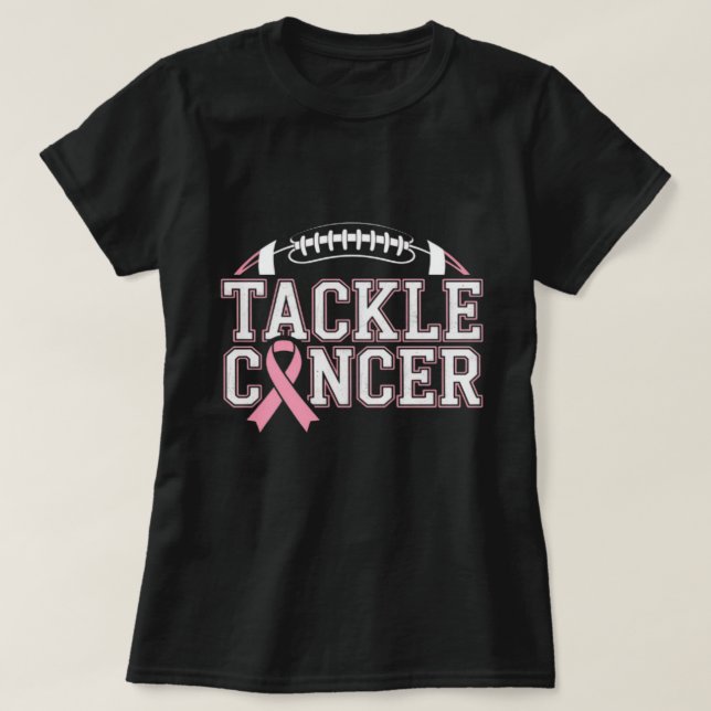 Camiseta Design Faixa Rosa Contra o Câncer (Frente do Design)
