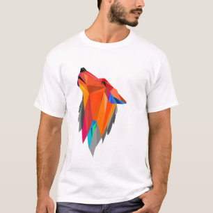 Camiseta Design feito mão geométrico do artesanato do lob