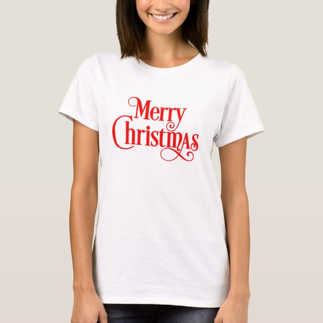 Camiseta Design Feliz Natal (Frente)