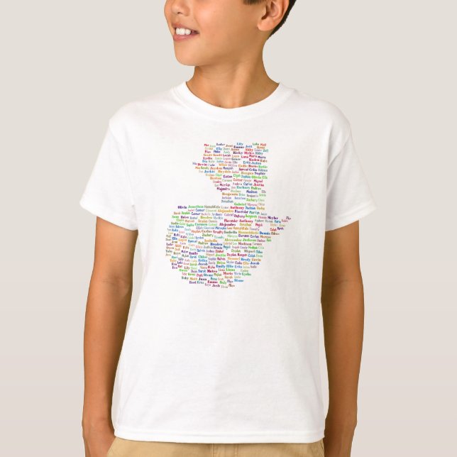 Camiseta Design final dos miúdos (Frente)