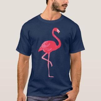 Camiseta Design Flamingo rosa