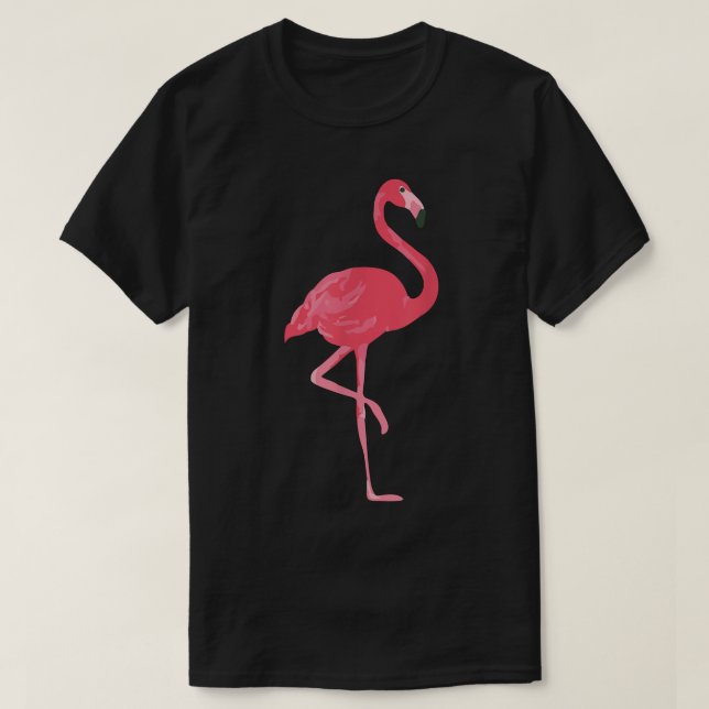 Camiseta Design Flamingo rosa  (Frente do Design)