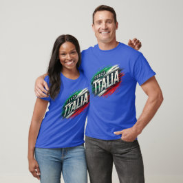 Camiseta Design Forza Italia com efeito dinâmico
