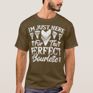 Camiseta Design Fóssil De Caça De Dentes Para Uma Caça De D