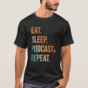 Camiseta Design Funny Podcast Men Women Podcasting DJ P