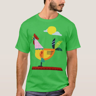 Camiseta Design Geométrico Chiken