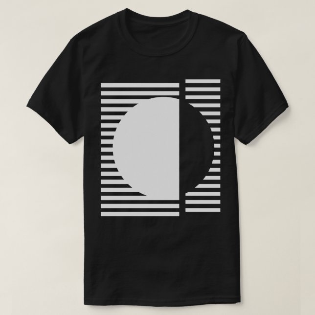 Camiseta Design geométrico de Bauhaus (Frente do Design)