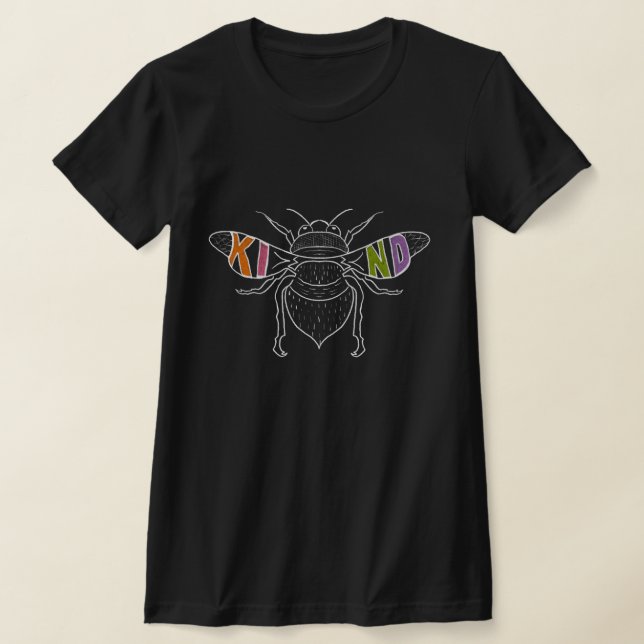 Camiseta Design gráfico de abelha (Postura )