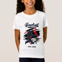 Design Gráfico de Silhueta de Beisebol – EST. 1992