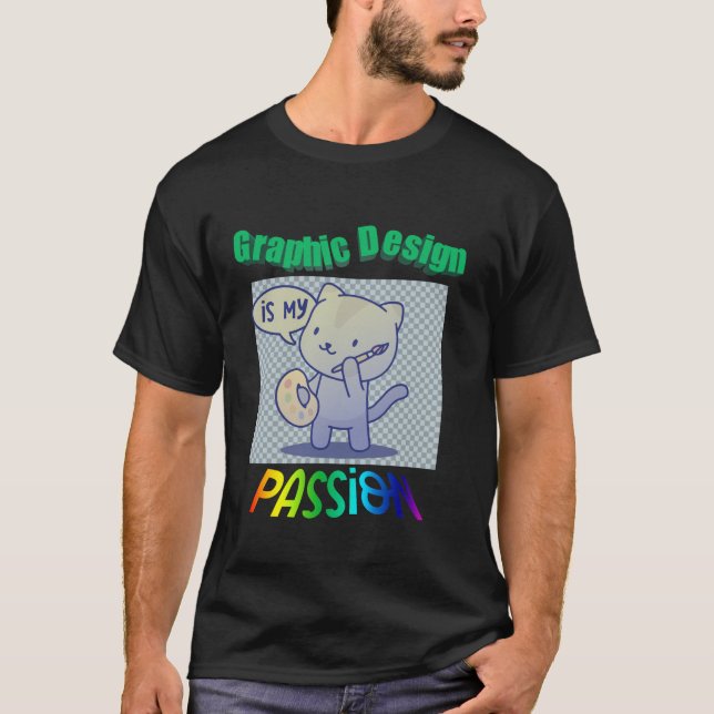 Camiseta Design Gráfico É Meus Ilustradores De Paixão (Frente)