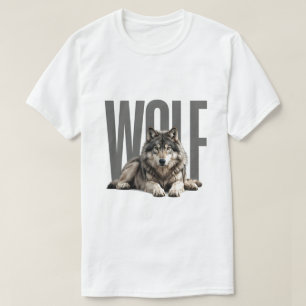 Camiseta Design Gráfico Editorial de Vida Selvagem de Luxo