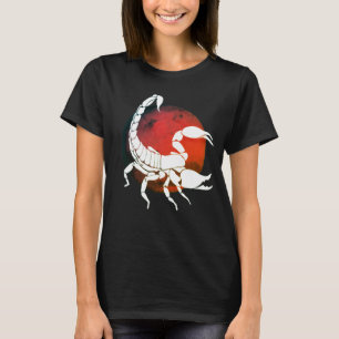 Camiseta Design gráfico   Escorpião Silhouette