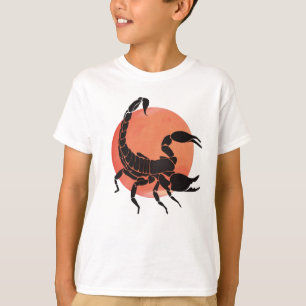 Camiseta Design gráfico   Escorpião Silhouette