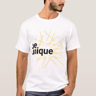Camiseta design gráfico urbano moderno e simples de "Ser