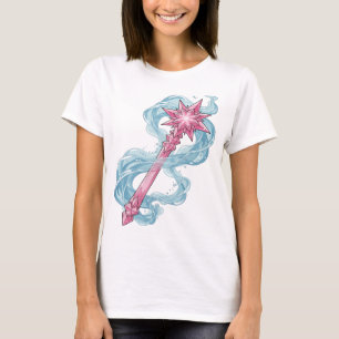 Camiseta Design Gráfico Vibrante Pink WATER WAND