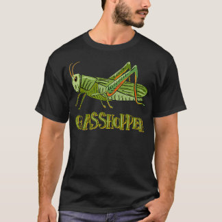 Camiseta DESIGN GRASSHOPPER para quem ama gafanhoto