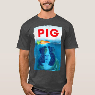 Camiseta Design Guiné Porcos Vintag Filmes Ama Artes Animai