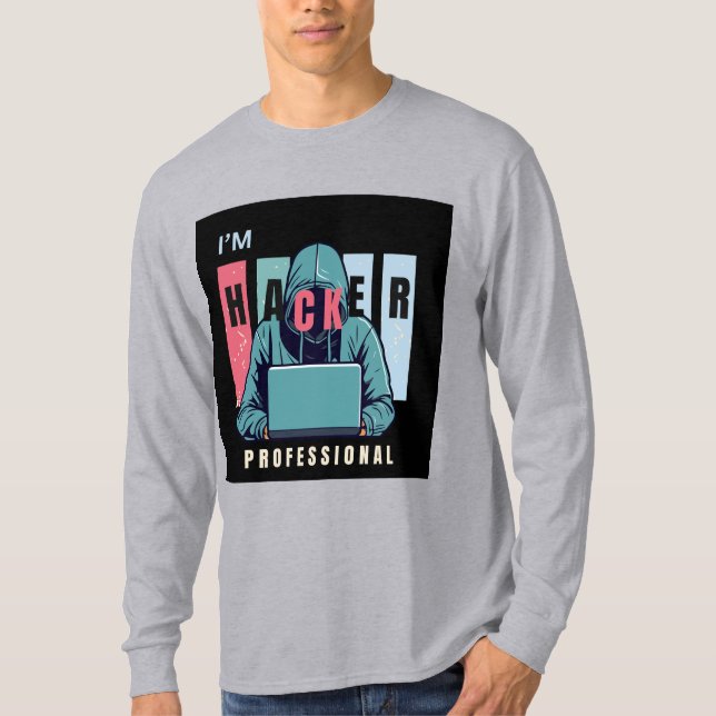 Camiseta Design HACKER (Frente)