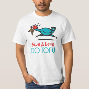 Camiseta Design Humorístico Tofu