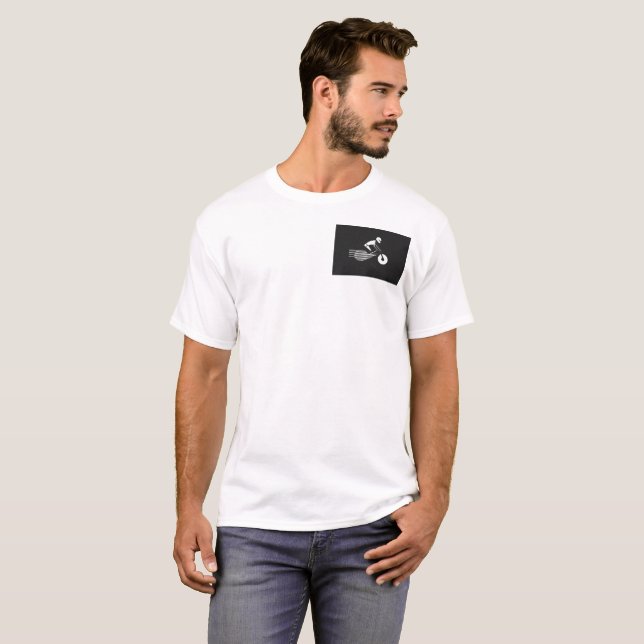 Camiseta design illustration of bike (Frente Completa)