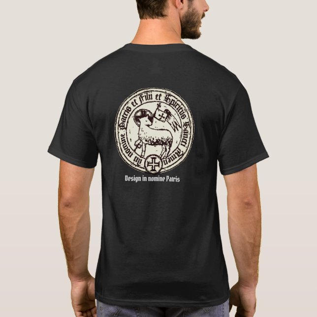 Camiseta DESIGN IN NOMINE PATRIS - T-Shirt (Verso)