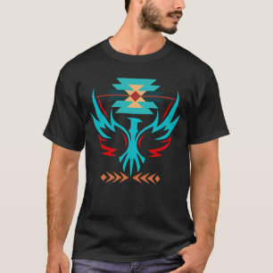 Camiseta Design índio americano - Ascensão Phoenix!
