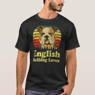 Camiseta Design Inglês Bulldog Bull Dog 70s
