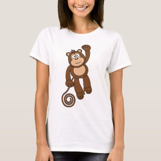 Camiseta Design insolente do macaco