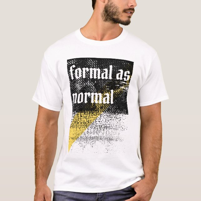 Camiseta Design irônico e anti formal grunge (Frente)