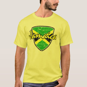 Camiseta Design jamaicano do futebol