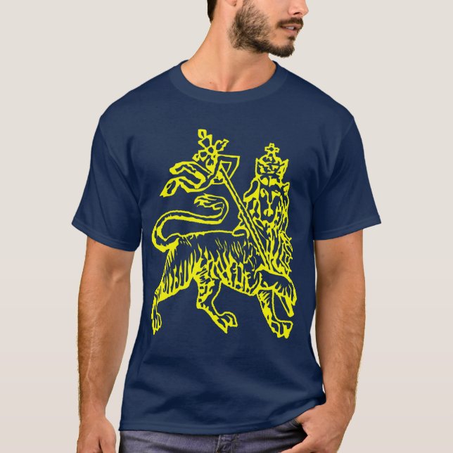Camiseta Design jamaicano do rasta (Frente)