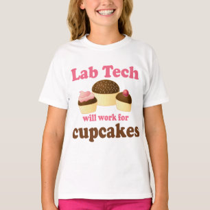 Camiseta Design Lab Tech, Cupcakes engraçados