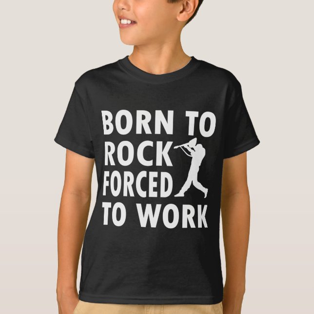 Camiseta Design legal da rocha (Frente)