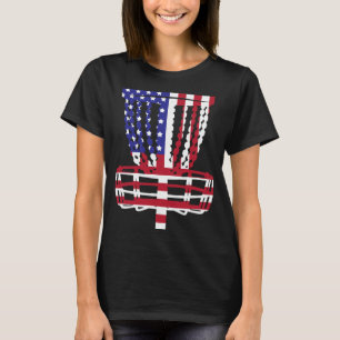 Camiseta Design Legal de Disco de Golfe para Homens Mulhere